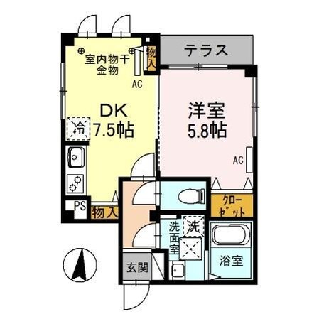 Clarityの物件間取画像